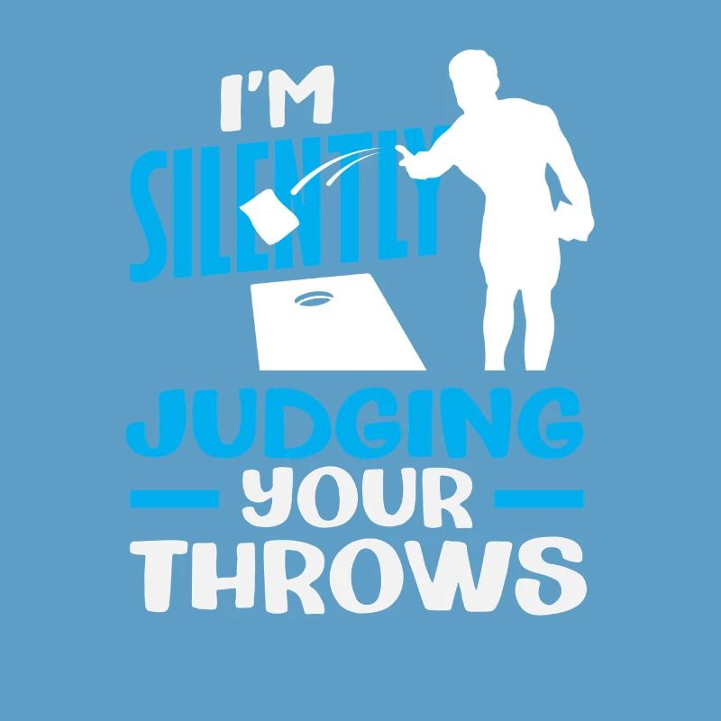 Cornhole Lover Silently I Judge Your Throws
