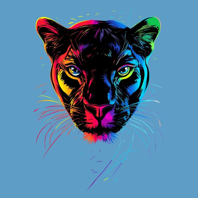 Panthère Léopard Grand Chat Mignon Gros Chat Panter