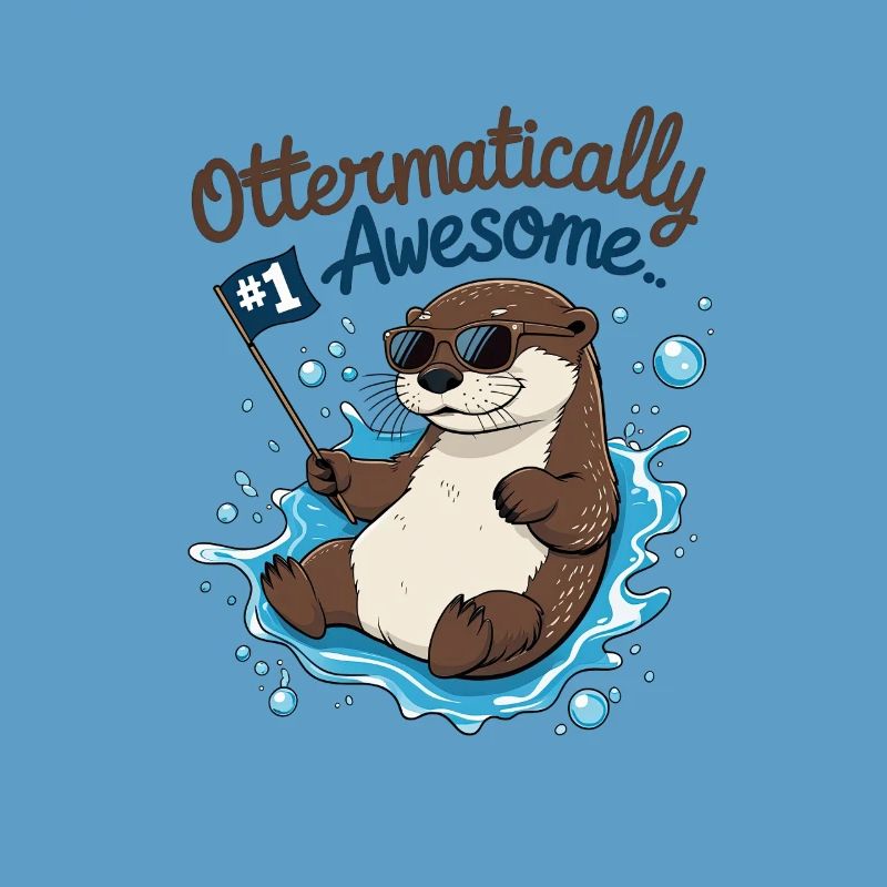 Ottermäßig cool – Lustiger Otter