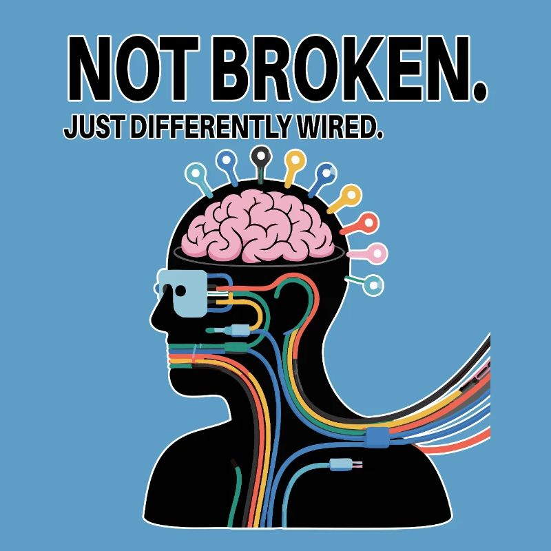 Not broken – just wired differently