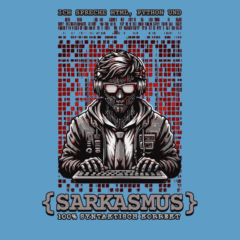 Ich spreche HTML Python und Sarkasmus