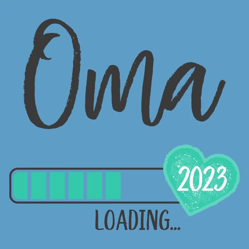 Oma Loading 2023 Herz Junge Werdende Großmutter