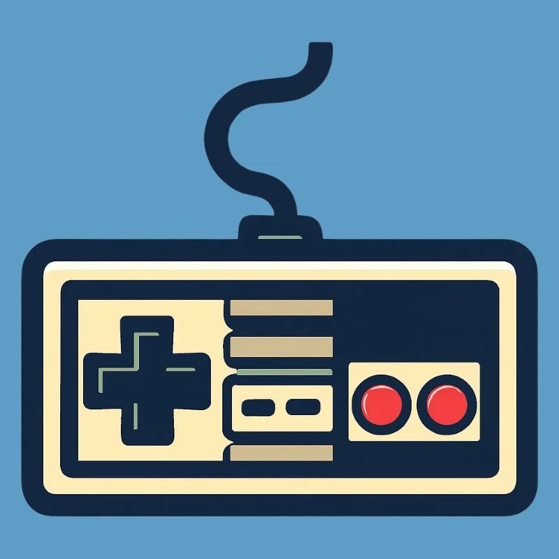Retro-Gamecontroller-Design