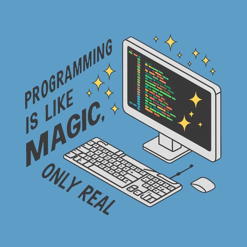 Programming is like magic, only real.
