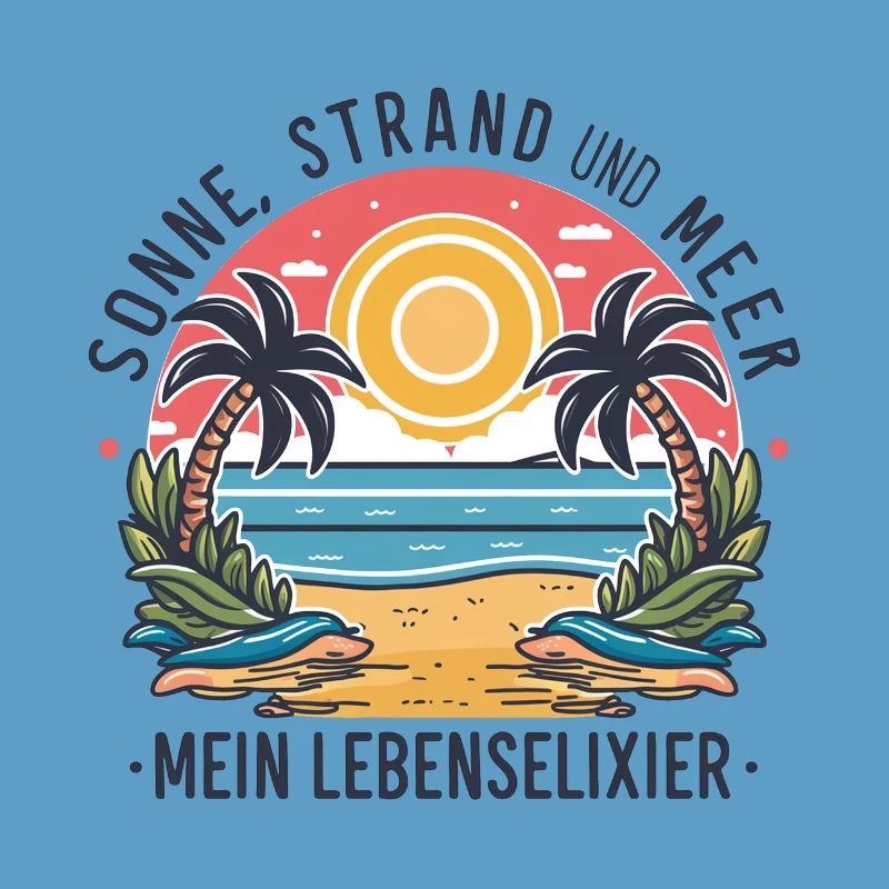 Le soleil, la plage et la mer - mon élixir de vie