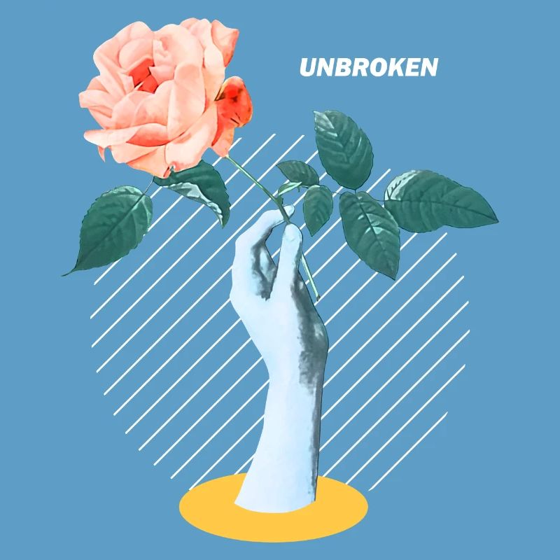 Graphique de fleur ininterrompue