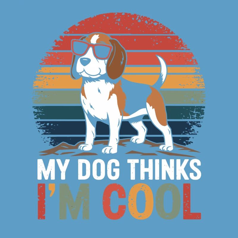 Beagle mon chien pense que je suis cool