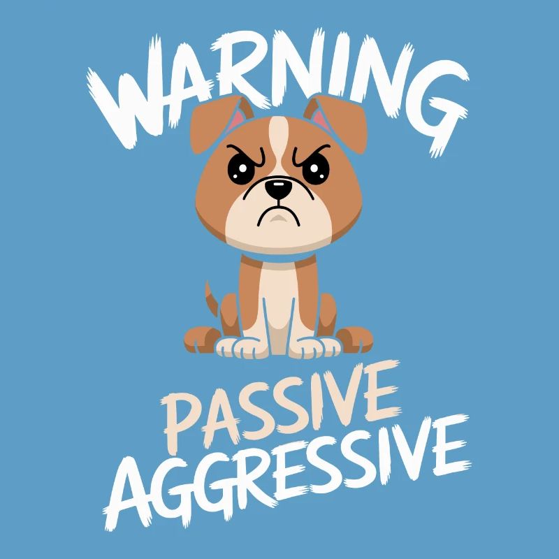 Warnung Vor Passiv-Aggressivem Hund