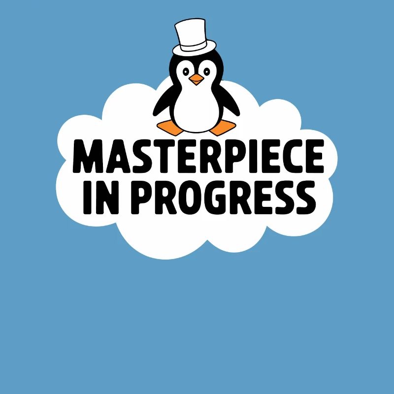 Penguin Masterpiece In Progress Cloud