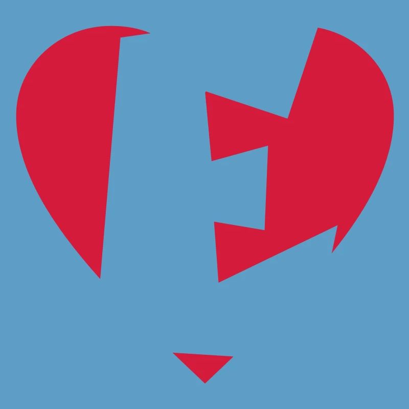 I love E - Herz E - Buchstabe E