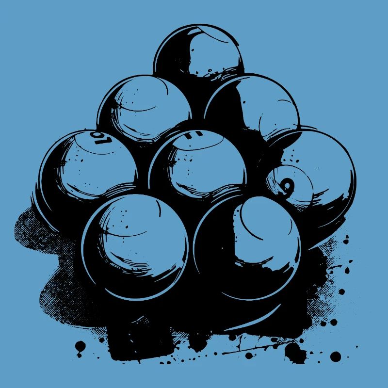 Billiards Drawing