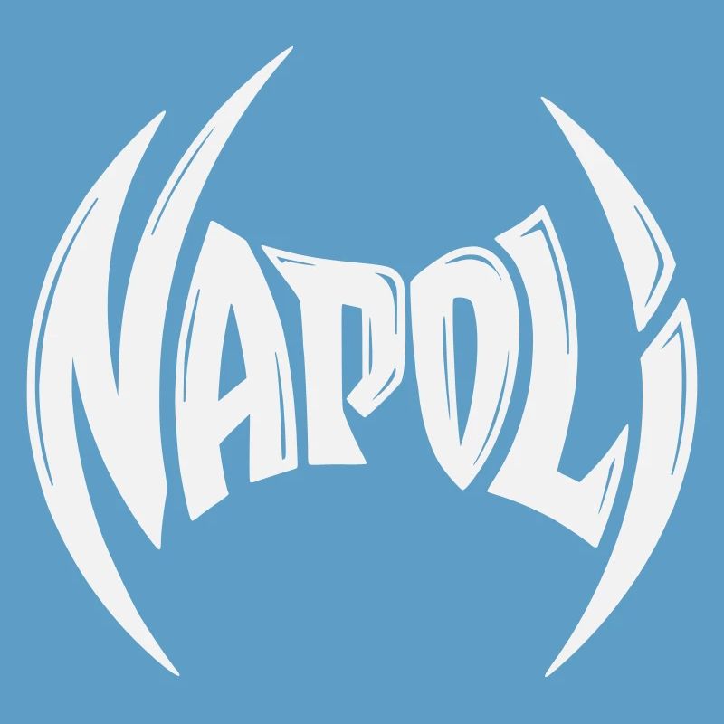 Napoli Crest Typography