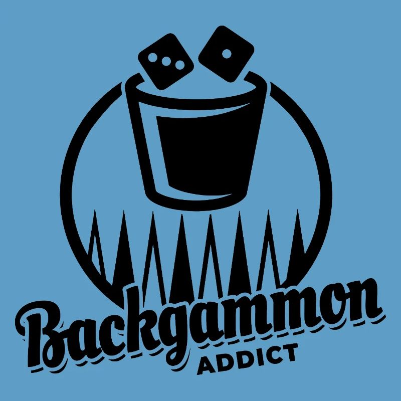 Backgammon Addict | Brettspiel | Geschenk