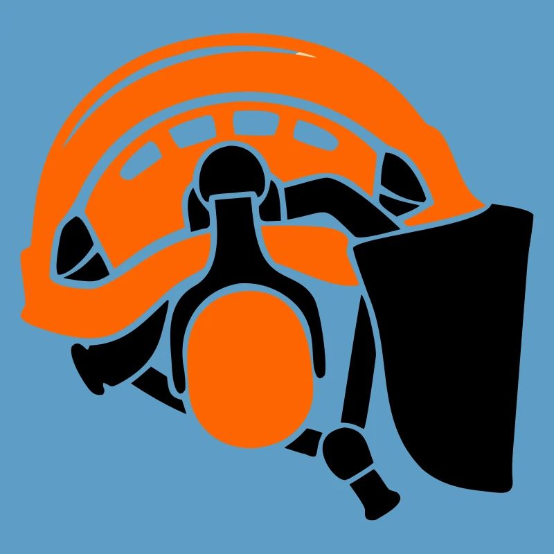 Forestry helmet, tree care, forest workers, lumberjacks