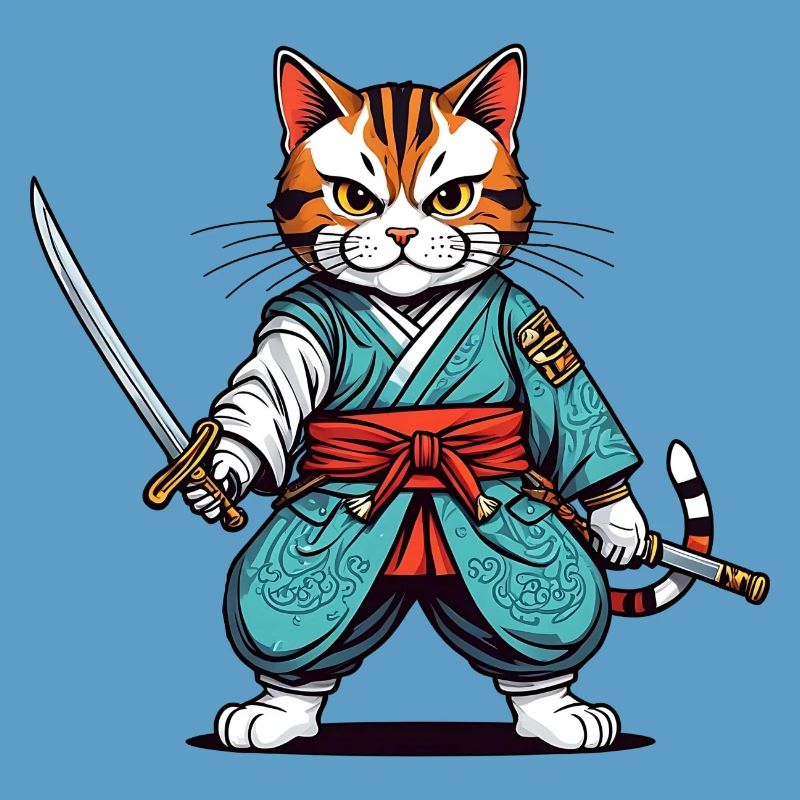 Samurai-Katze
