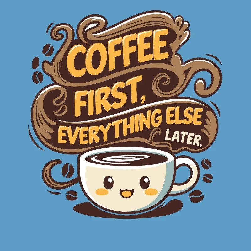 First coffee, then everything else