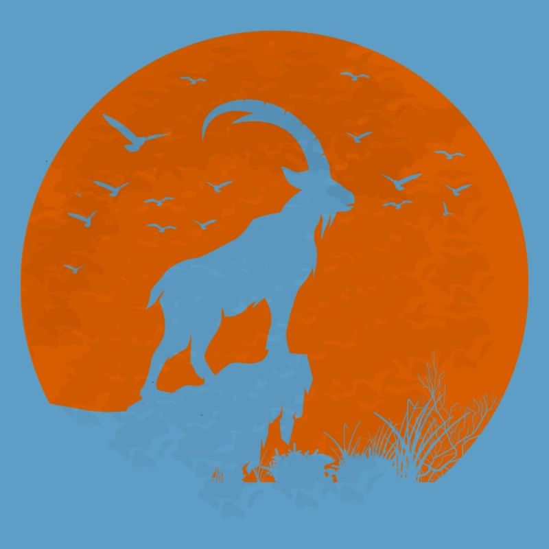 Moon-red Capricorn