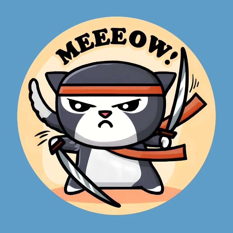 Mignon Chat Ninja