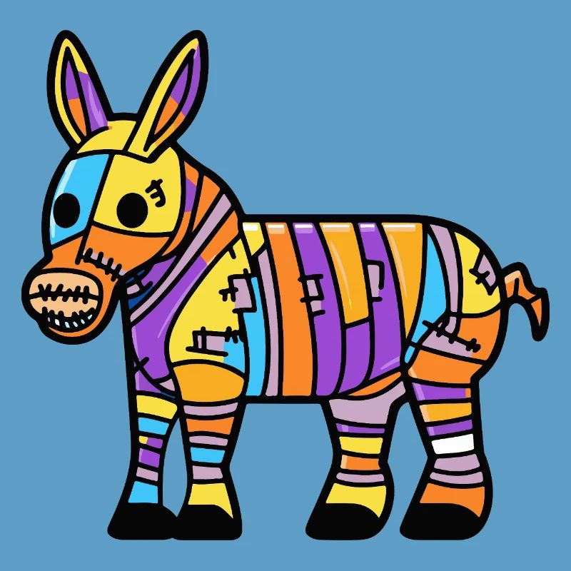 Donkey Halloween Zombie