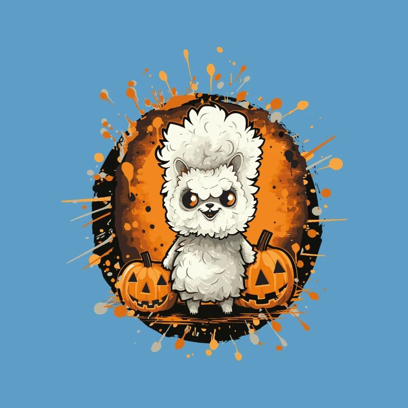 Llama Halloween Comic