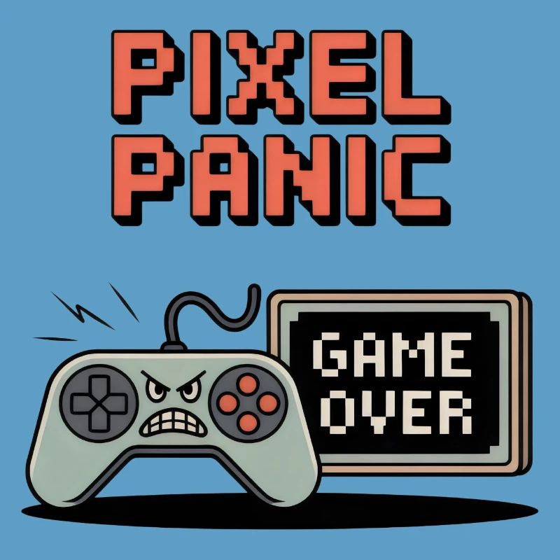 Pixel Panic – Game Over Rage Mode