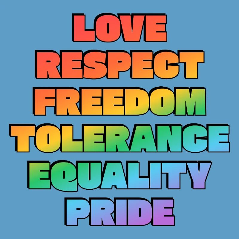 Rainbow Pride Values