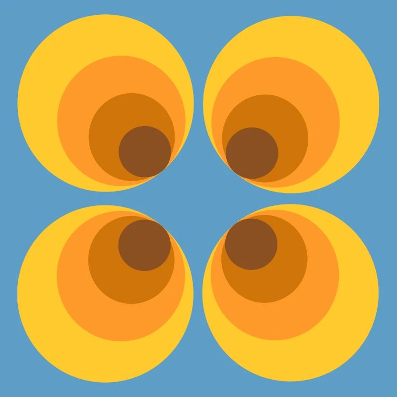 70s Flower Pattern