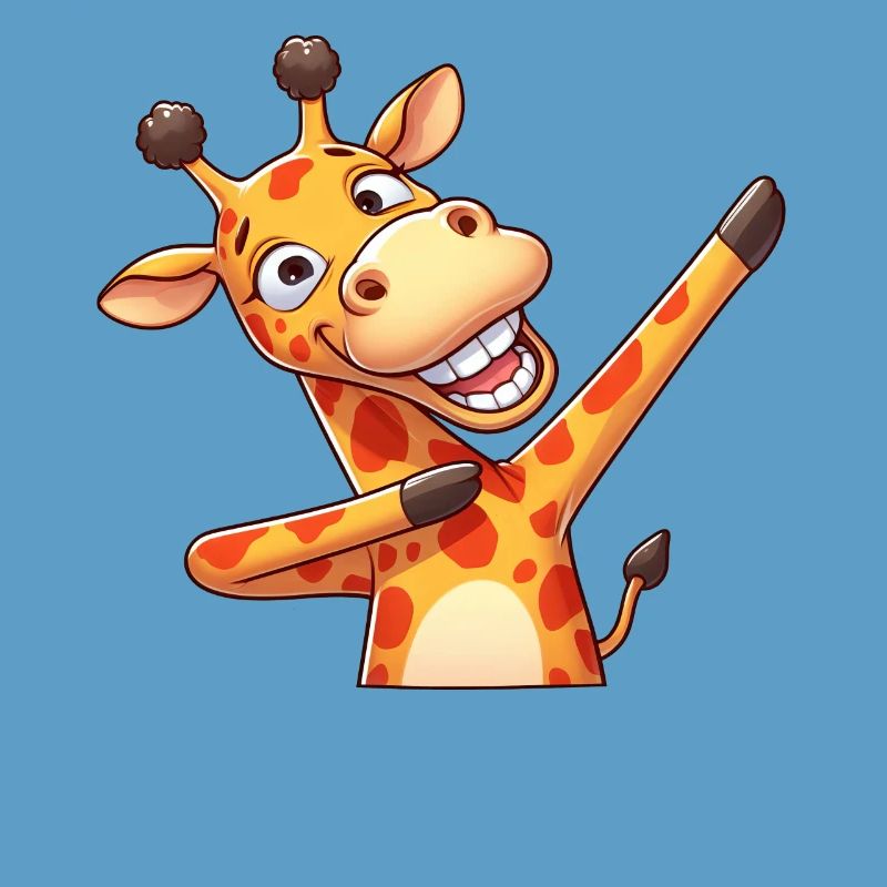 Cool Giraffe Dabbing Dab Dance