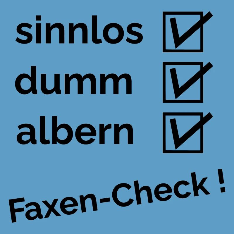Fax check
