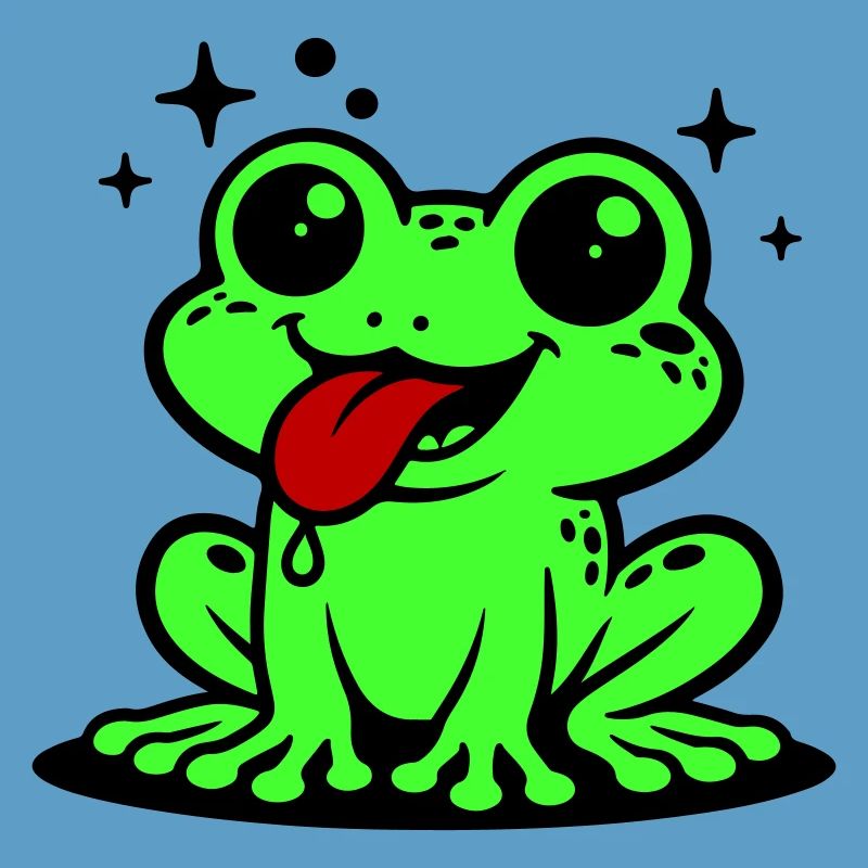 Toad Comic Frog