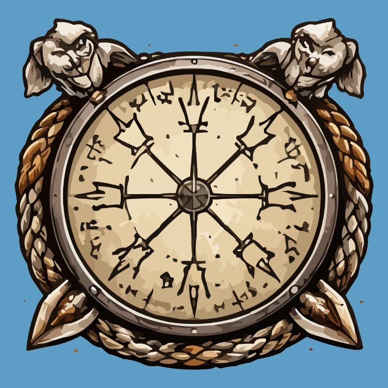 Nautical compass Viking