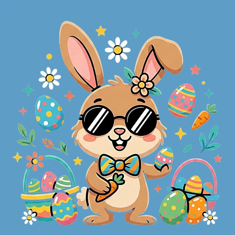 Joyeuses Pâques, Cool Bunny