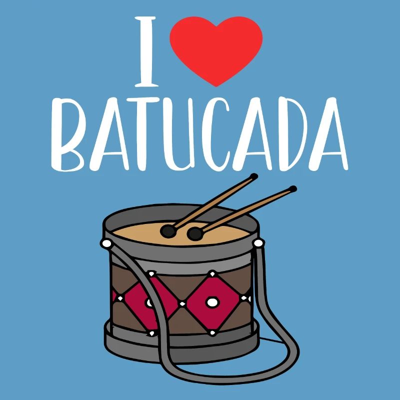 Humor de tambor de batucada