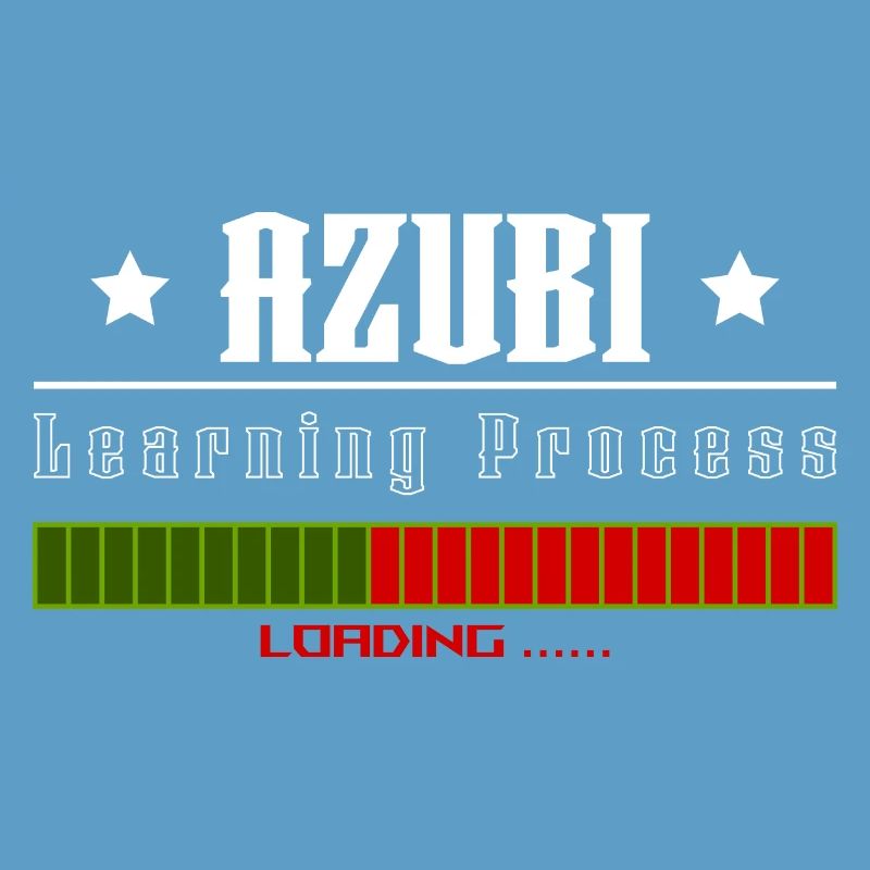 AZUBI learning process loading tshirt