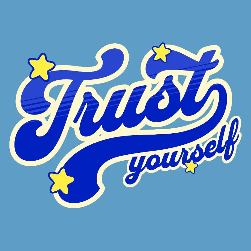 Self-Confidence Starry Script
