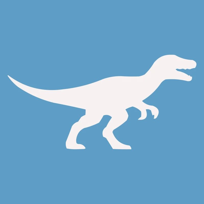 Raptor T Rex Silhouette