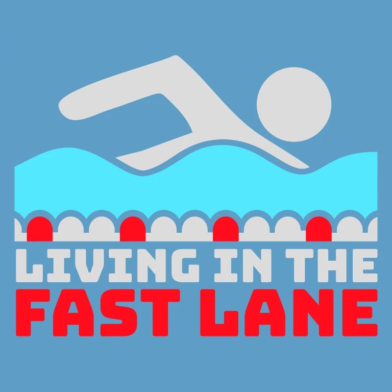 Life In The Fast Lane Float Funny Pool Saying