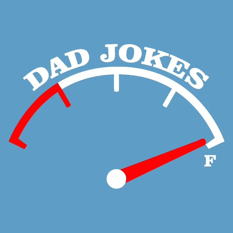 Conception du Tee Meter Dad Jokes