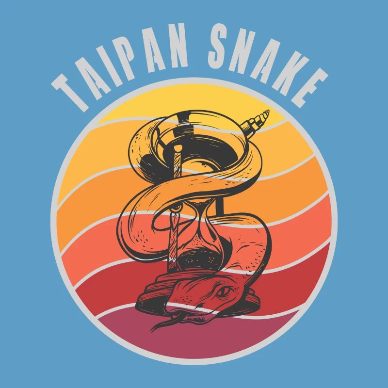 Taipan Snakes Design / Gift Idea