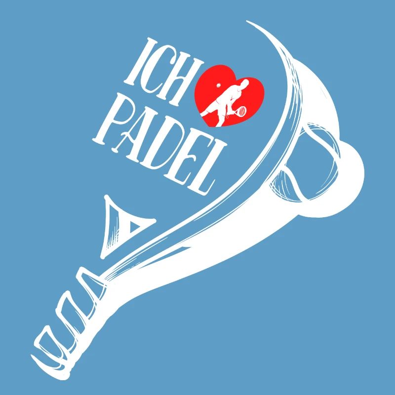 Heart I Love Padel Statement Player Training