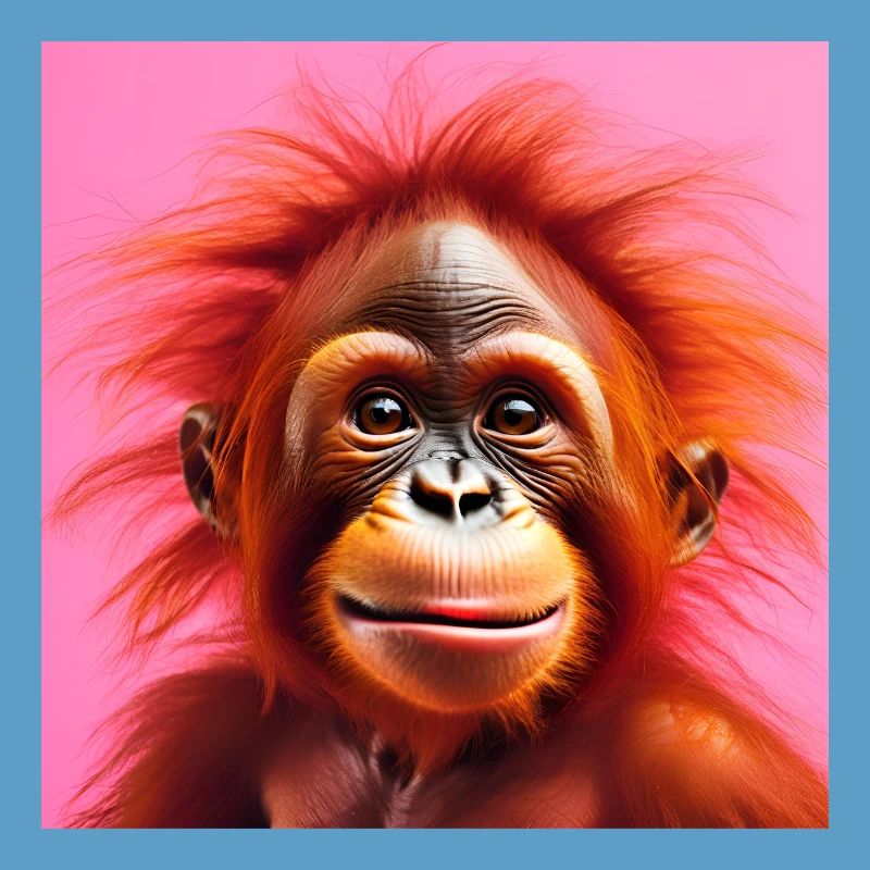 orangutan, primate, monkey