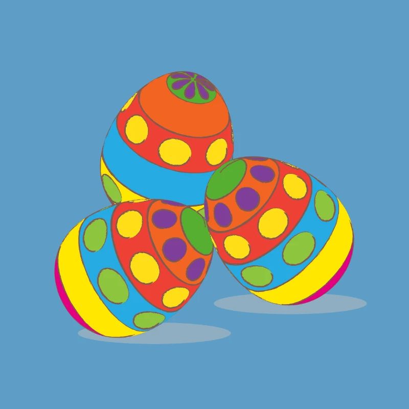 Easter eggs, easter, happy easter, happy eastern