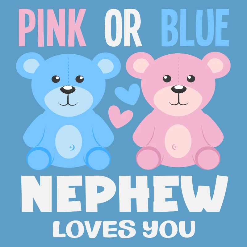 Pink Oder Blau Neffe Liebt Dich