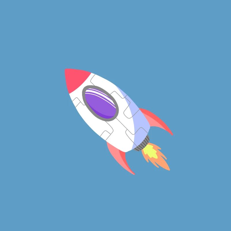 Space Rocket Pop Comic