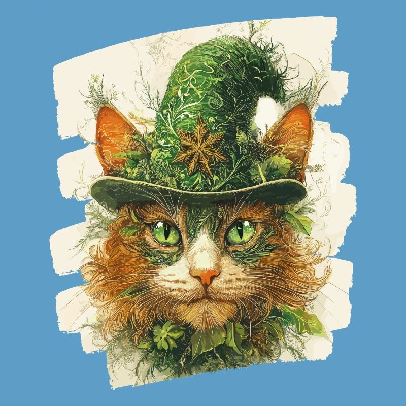 Chat de la Saint-Patrick