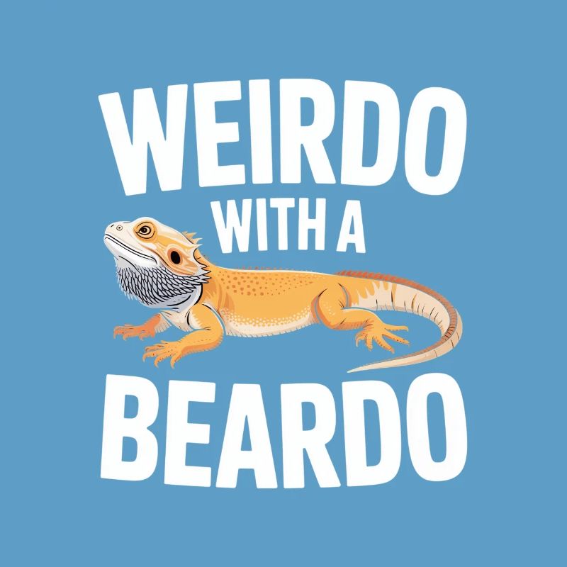 Beardo Lizard Caption Tee