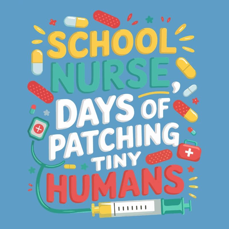 Schulkrankenschwester Patchwork Minis