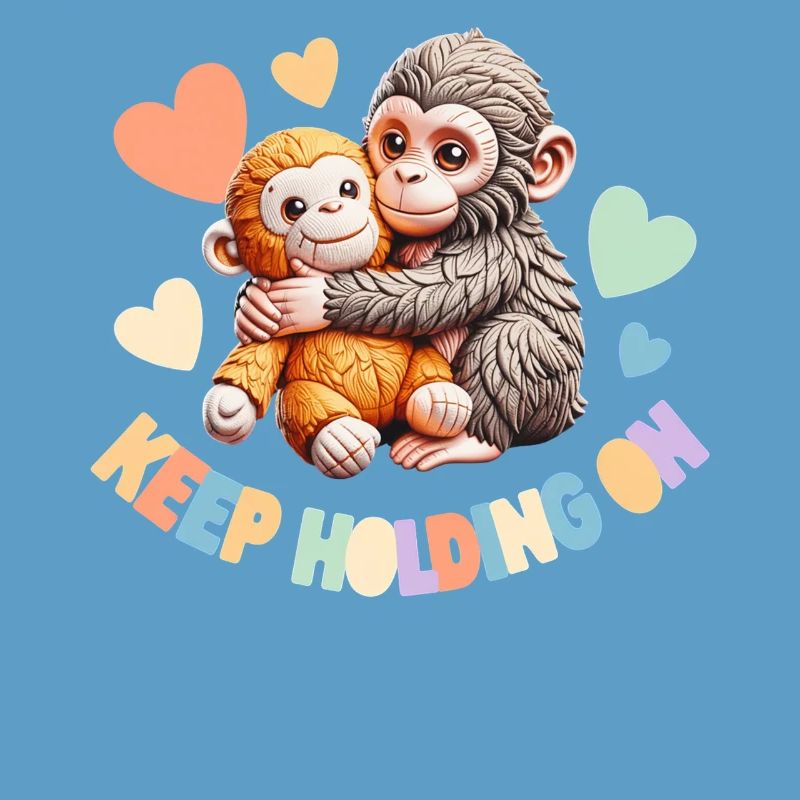 Keep Holding On: Hugging Monkeys