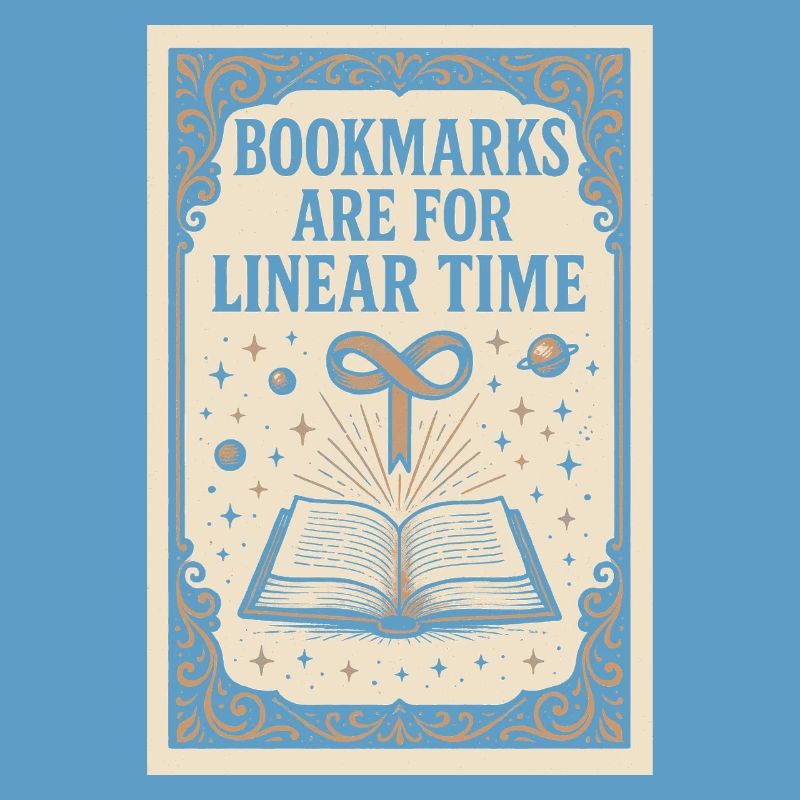 Linear Time Bookmarks | Sci-Fi Book