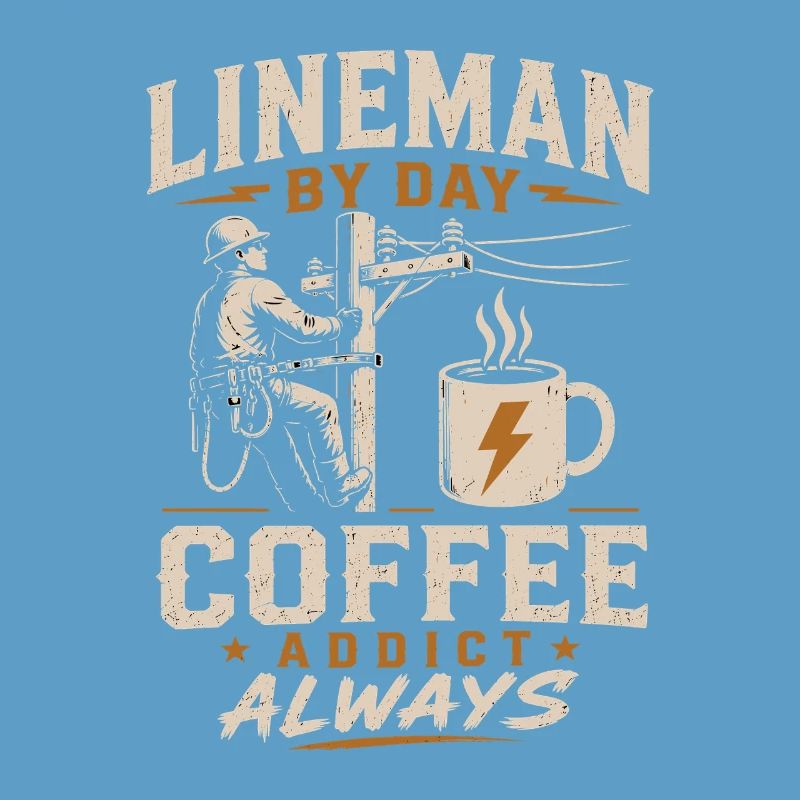 Strom Techniker Kaffee Kabel Arbeit
